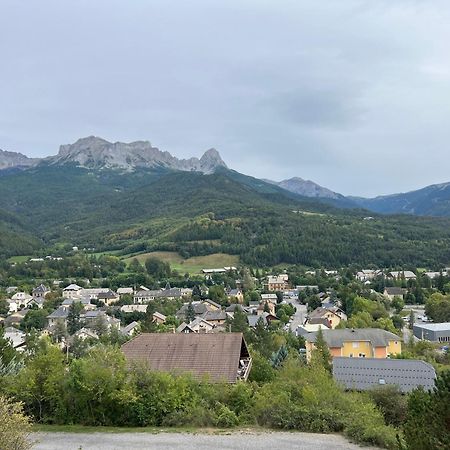 Terrasse Adroit T2 Barcelonnette - Wi-Fi Gratuit - 7 Couchages Apartment Екстериор снимка